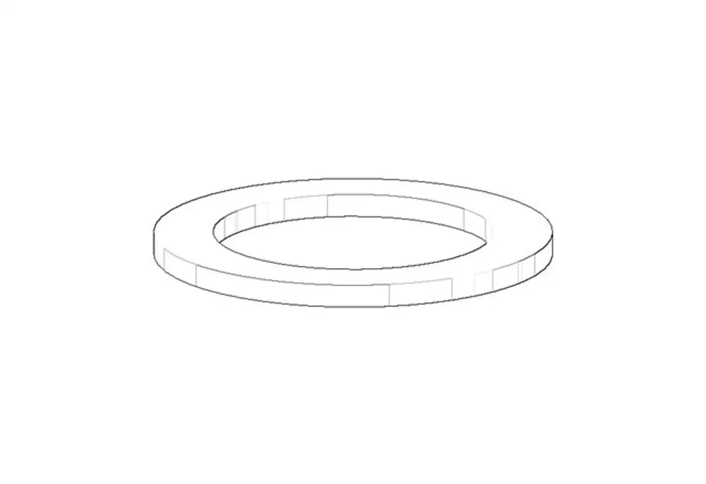 DORNBRACHT Dichtung POM C ERSATZTEILE 091415011 12,3 x 17,5 x 1,0 mm, 09141501190 Galeriebild 1